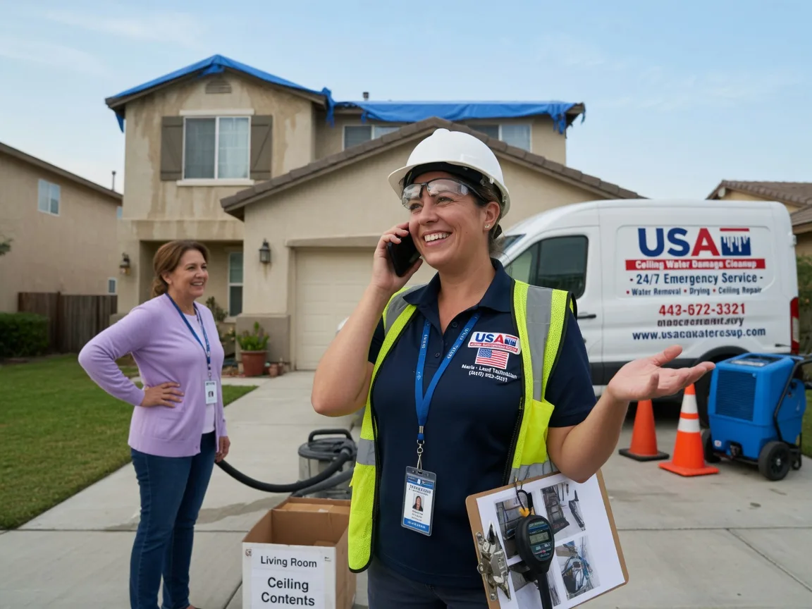 Ceiling Water Damage Restoration Bluffs, IL FAQs
